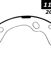 Centric C-Tek Brake Shoes 110.06590                                     - 110.06590 - Image 2