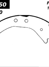 Centric C-Tek Brake Shoes 110.06750                                     - 110.06750 - Image 2