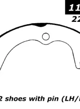 Centric C-Tek Brake Shoes 110.06760                                     - 110.06760 - Image 4