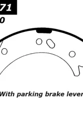 Centric C-Tek Brake Shoes 110.07071                                     - 110.07071 - Image 2