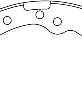 Centric C-Tek Brake Shoes 110.07091                                     - 110.07091 - Image 3