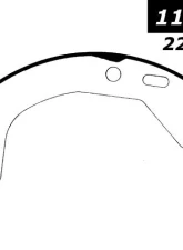 Centric C-Tek Brake Shoes 110.07200                                     - 110.07200 - Image 2