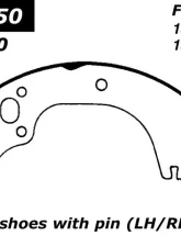 Centric C-Tek Brake Shoes 110.07350                                     - 110.07350 - Image 2