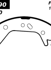 Centric C-Tek Brake Shoes 110.07490                                     - 110.07490 - Image 2