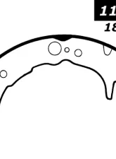 Centric C-Tek Brake Shoes 110.07540                                     - 110.07540 - Image 4