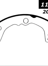 Centric C-Tek Brake Shoes 110.07750                                     - 110.07750 - Image 2