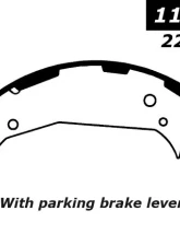 Centric C-Tek Brake Shoes 110.08001                                     - 110.08001 - Image 4