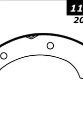 Centric C-Tek Brake Shoes 110.08010                                     - 110.08010 - Image 2