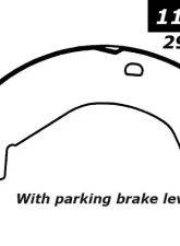 Centric C-Tek Brake Shoes 110.08151                                     - 110.08151 - Image 2