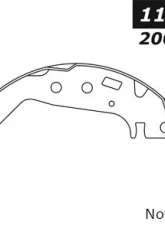Centric C-Tek Brake Shoes 110.09170                                     - 110.09170 - Image 2
