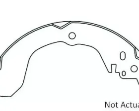 Centric C-Tek Brake Shoes 110.09190