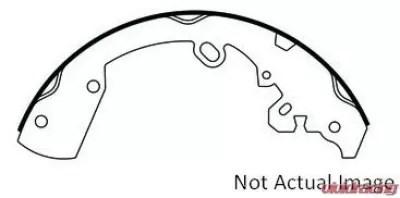Centric C-Tek Brake Shoes 110.09220 - 110.09220