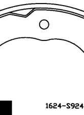 Centric C-Tek Brake Shoes 110.09240                                     - 110.09240 - Image 4