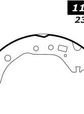 Centric C-Tek Brake Shoes 110.09450                                     - 110.09450 - Image 4