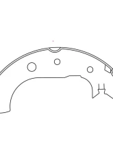 Centric C-Tek Brake Shoes 110.10541                                     - 110.10541 - Image 2