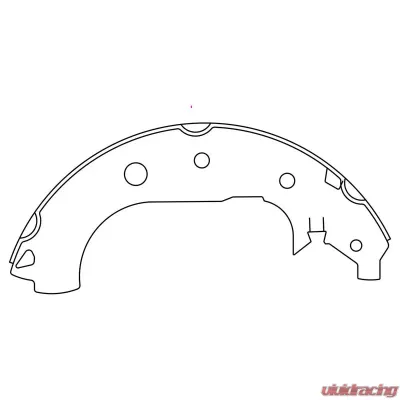Centric C-Tek Brake Shoes 110.10541 - 110.10541