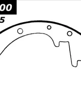 Centric Premium Brake Shoes 111.01600                                     - 111.01600 - Image 2