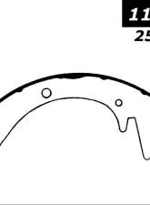 Centric Premium Brake Shoes 111.01760                                     - 111.01760 - Image 2