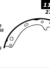 Centric Premium Brake Shoes 111.02650                                     - 111.02650 - Image 2