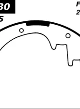 Centric Premium Brake Shoes 111.03330                                     - 111.03330 - Image 2