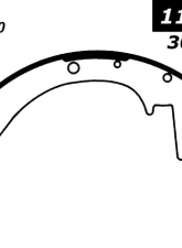 Centric Premium Brake Shoes 111.03400                                     - 111.03400 - Image 2