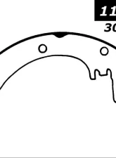 Centric Premium Brake Shoes 111.03640                                     - 111.03640 - Image 2