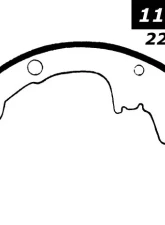 Centric Premium Brake Shoes 111.03910                                     - 111.03910 - Image 2