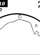 Centric Premium Brake Shoes 111.04210                                     - 111.04210 - Image 2