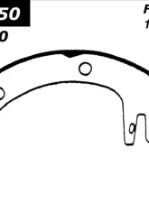 Centric Premium Brake Shoes 111.05550                                     - 111.05550 - Image 2