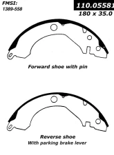 Centric Premium Brake Shoes 111.05581                                     - 111.05581 - Image 2