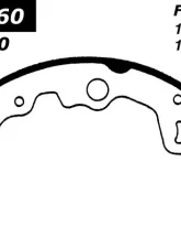 Centric Premium Brake Shoes 111.05860                                     - 111.05860 - Image 2