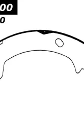 Centric Premium Brake Shoes 111.06200                                     - 111.06200 - Image 2