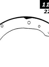 Centric Premium Brake Shoes 111.06290                                     - 111.06290 - Image 2