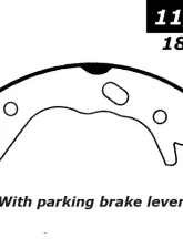 Centric Premium Brake Shoes 111.06631                                     - 111.06631 - Image 2