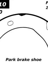 Centric Premium Parking Brake Shoes 111.07710                                     - 111.07710 - Image 2