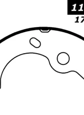 Centric Premium Brake Shoes 111.07990                                     - 111.07990 - Image 2