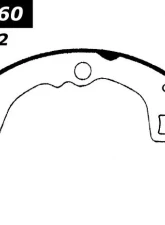 Centric Premium Brake Shoes 111.08060                                     - 111.08060 - Image 2