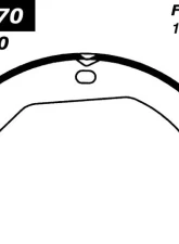 Centric Premium Parking Brake Shoes 111.08070                                     - 111.08070 - Image 2