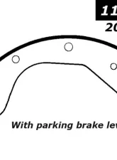 Centric Premium Brake Shoes 111.08141                                     - 111.08141 - Image 2
