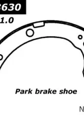 Centric Premium Parking Brake Shoes 111.08630                                     - 111.08630 - Image 2