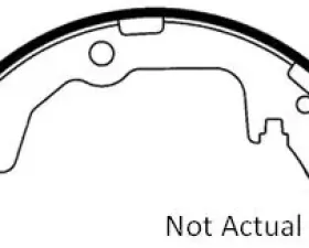 Centric Premium Parking Brake Shoes 111.08861