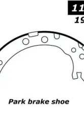 Centric Premium Parking Brake Shoes 111.09280                                     - 111.09280 - Image 2