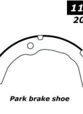Centric Premium Parking Brake Shoes 111.09480                                     - 111.09480 - Image 2