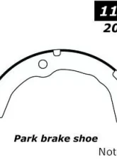 Centric Premium Parking Brake Shoes 111.09480                                     - 111.09480 - Image 2