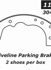 Centric Premium Parking Brake Shoes 111.09800                                     - 111.09800 - Image 2