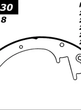 Centric Heavy Duty Brake Shoes 112.00330                                     - 112.00330 - Image 2