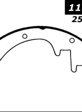 Centric Heavy Duty Brake Shoes 112.01540                                     - 112.01540 - Image 2