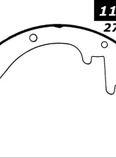 Centric Heavy Duty Brake Shoes 112.02270                                     - 112.02270 - Image 2