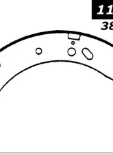Centric Heavy Duty Brake Shoes 112.03210                                     - 112.03210 - Image 2