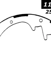 Centric Heavy Duty Brake Shoes 112.04450                                     - 112.04450 - Image 4
